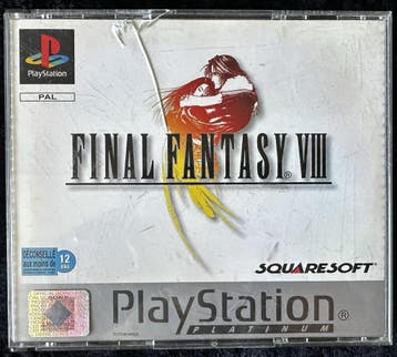 Final Fantasy VIII Playstation 1 PS1 Platinum No Manual, Verzenden, Nieuw