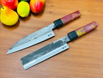 Keukenmes - Deba & Nakiri - Ambachtelijk vervaardigde