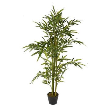 Kunstplant Bamboe | Gardalux | 130 cm (In pot), Huis en Inrichting, Woonaccessoires | Kunstplanten en Kunstbloemen, Verzenden