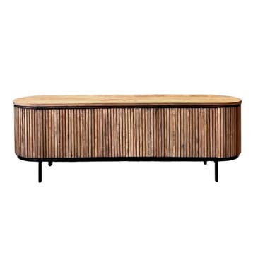 Tv-meubel Curve -  170 cmTV meubels, Ophalen of Verzenden, Nieuw
