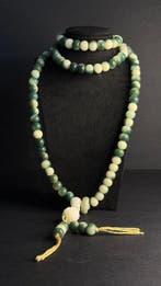 Japamala vintage met 108 natuurlijke Bodhi-kralen – Gebed-