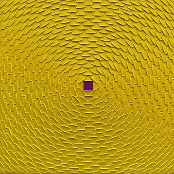 Aykaz Arzumanyan - Rose - 1042 - Abstraction géométrique
