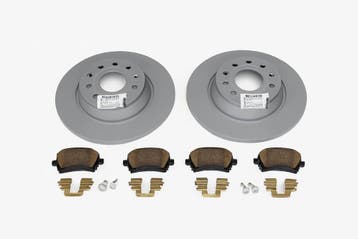 Volkswagen Eos (1F), Golf 5 set remschijven met remblokken, Ophalen of Verzenden, Nieuw, Volkswagen
