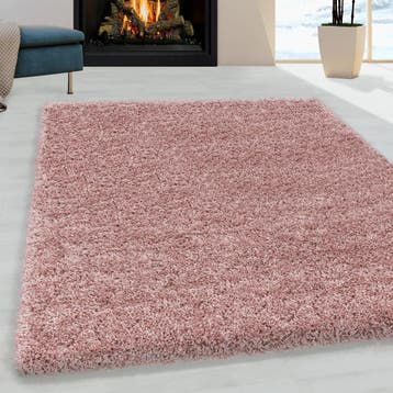 Shaggy Vloerkleed | Sydney | Rosé | 300x400 cm, Huis en Inrichting, Stoffering | Tapijten en Kleden, Verzenden, Nieuw