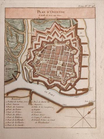 België - Oostende (Ostende); Jacques-Nicolas Bellin (1703 –, Nieuw