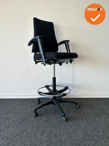 BMA Axia - Baliestoel - 8Z 2D armpads - hoge rug - zwarte..., Werkplek, Ophalen of Verzenden, Gebruikt, Stoel