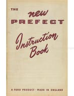 1954 FORD PREFECT INSTRUCTIEBOEKJE ENGELS