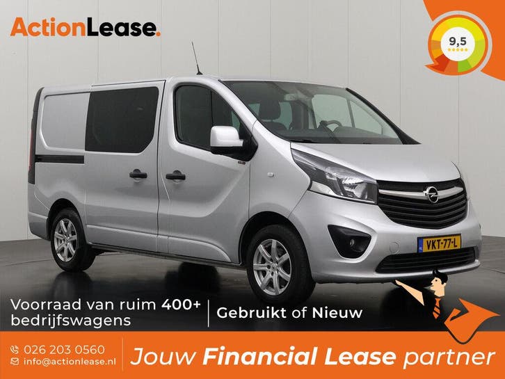 Opel Vivaro 16CDTI Zilver of Grijs occasion, Auto's, Bestelauto's, Te koop, Zwart, Handgeschakeld, Financial lease, BTW verrekenbaar