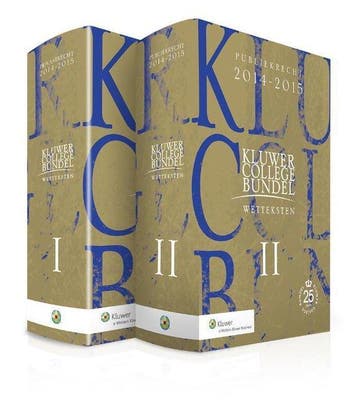 Boek Kluwer collegebundel Privaatrecht; Publiekrecht 2014/20, Boeken, Verzenden, Zo goed als nieuw
