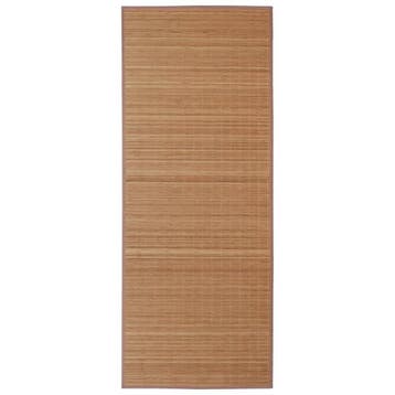 Bamboe Mat 160x230cm - Antislip | Laatste Stuk!, Bruin, 150 tot 200 cm, 200 cm of meer, Ophalen of Verzenden