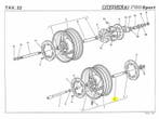 Ducati DISTANCE PIECE - 037077293 Supersport, Verzenden, Nieuw