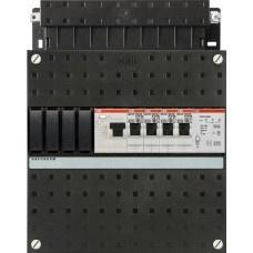 ABB groepenkast 1-fase, 4 groepen, 1 Aardlekschakelaars, Nieuw