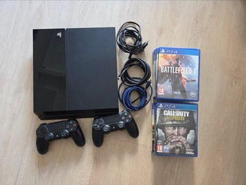Sony - Playstation 4 (PS4) - PS4 500GB 1st Gen + 9 Games -, Nieuw