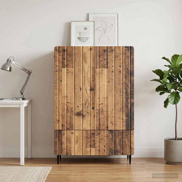 vidaXL Dressoir Oud hout 66 x 34,5 x 97 cm Bewerkt hout, Verzenden, Nieuw, Overige houtsoorten, Minder dan 50 cm