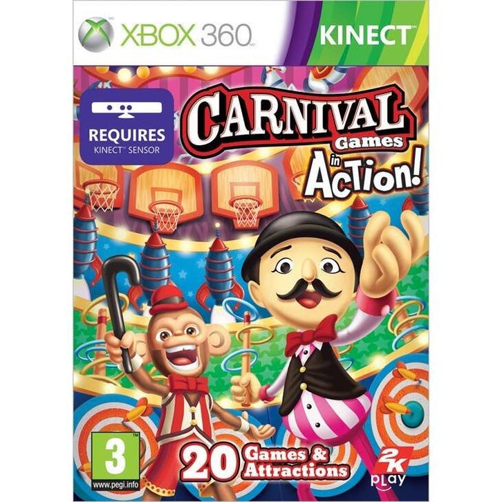 Xbox 360 Carnival Games: Action, Spelcomputers en Games, Games | Xbox 360, Zo goed als nieuw, Verzenden