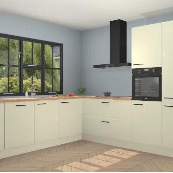Magnolia hoogglans keuken Singapore 124399, Huis en Inrichting, Verzenden, Nieuw