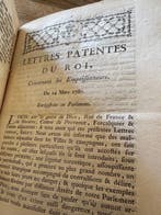 Cour royale - Lettres Patentes du Roi 1786 - 1786-1786