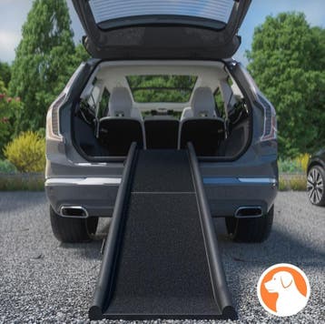 Hondenhelling auto Zwart 156x40x16cm opvouwbaar (Auto-Fiets), Verzenden, Nieuw
