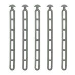 ProPlus Trapspanner met knoop - 23,5 cm - Grijs - 5 stuks, Caravans en Kamperen, Ophalen of Verzenden, Nieuw