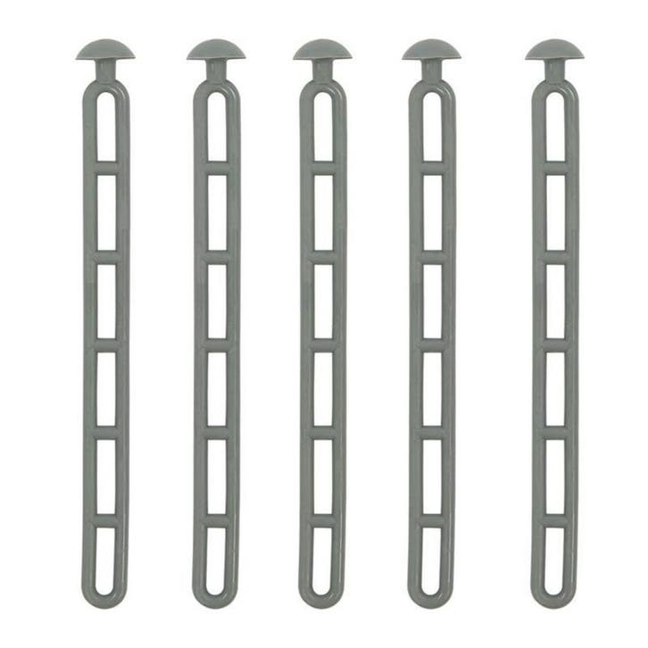 ProPlus Trapspanner met knoop - 23,5 cm - Grijs - 5 stuks, Caravans en Kamperen, Caravan accessoires, Nieuw, Ophalen of Verzenden