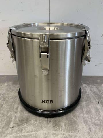 HCB RVS Geisoleerde draagbare container 20 liter Horeca, Ophalen of Verzenden, Nieuw in verpakking