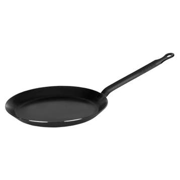 Crêpepan | Blauwstaal | Div. Warmtebronnen | Ø200x20(h)mm De, Verzenden, Nieuw in verpakking