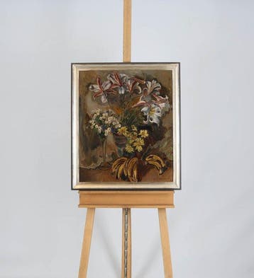 Dirk Filarski (1885-1964) - Bloemen en bananen