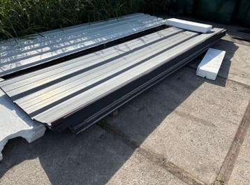 Damwand, dakplaten, grijstinten, B-keus, Doe-het-zelf en Verbouw, Platen en Panelen, Verzenden, Nieuw
