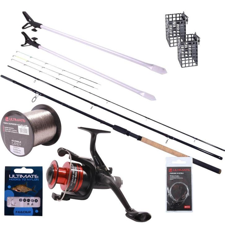 Ultimate Allround Power Feeder Set 3.30m 100g, Watersport en Boten, Hengelsport | Algemeen, Nieuw, Verzenden