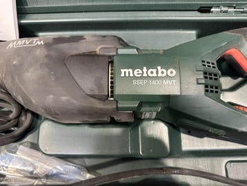 Metabo SSEP 1400 MVT reciprozaag - 606178500 Nr.58, Ophalen of Verzenden, Gebruikt