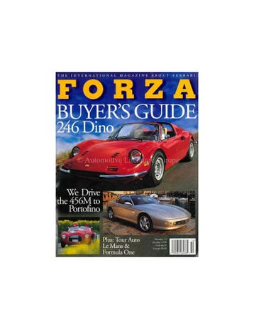 1998 FERRARI FORZA MAGAZINE 13 ENGELS, Nieuw, Ferrari, Author