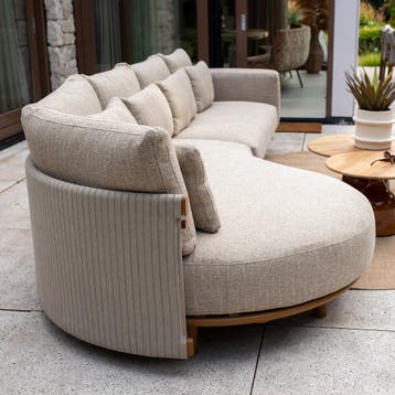 Sofie Safina modulaire chaise longue loungeset 4 delig, Tuin en Terras, Tuinsets en Loungesets, Ophalen of Verzenden, Nieuw