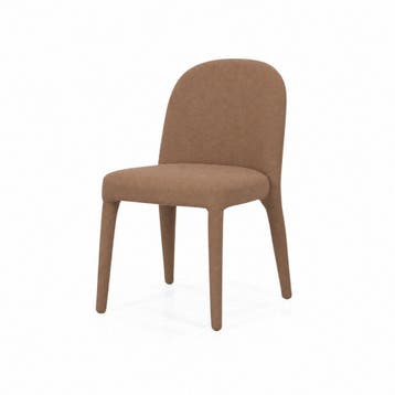 Stoel Jaxx - Bruin Toscane - 96195 - eetkamerstoelen - Bruin, Nieuw, Bruin, Stof