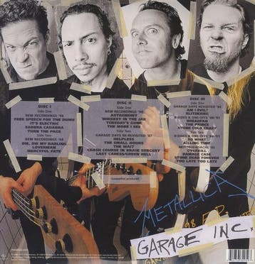 lp nieuw - metallica - Garage Inc - 3LP (nieuw), Verzenden, Zo goed als nieuw, Overige formaten