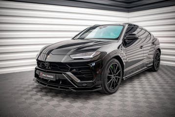 Voorspoiler V.2 Lamborghini Urus Maxton Glans Zwart, Auto-onderdelen, Carrosserie en Plaatwerk, Ophalen of Verzenden, Nieuw
