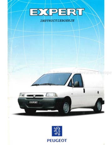 1998 PEUGEOT EXPERT INSTRUCTIEBOEKJE NEDERLANDS, Auto diversen, Handleidingen en Instructieboekjes