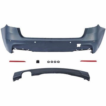 M-Pakket Achterbumper BMW 3 Serie F31 & LCI Touring B2381, Nieuw
