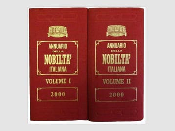 Andrea Borella - Annuario della Nobiltà italiana 2000,, Antiek en Kunst