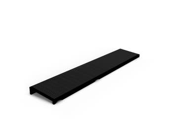 Kunststof beglazingskegje - 26x8x4 mm - Zwart-Kunststof begl, Ophalen of Verzenden, Nieuw