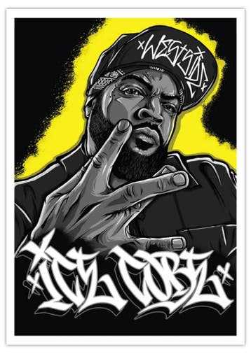 Posters - Poster Ice Cube - Westside, Verzenden, Zo goed als nieuw