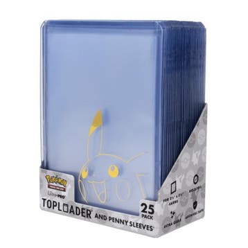 Ultra Pro Pikachu Toploader and Penny Sleeves Combo Pack (25, Verzenden, Nieuw