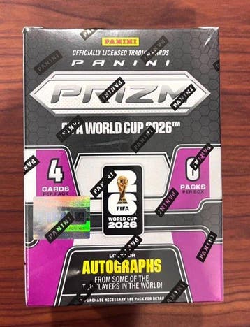 2026 Panini Prizm Gesigneerde kaart, Insert card, Parallel, Nieuw