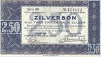 Zilverbon 2,5 gulden 1938 Zeer Fraai, Verzenden