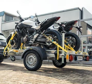Humbaur Motortrailers bij Heudra Aanhangwagens | op voorraad, Auto diversen, Nieuw