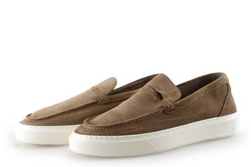 Manfield Instappers in maat 43 Beige, Manfield, Overige kleuren, Verzenden, Overige typen