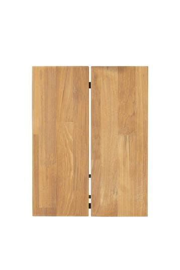 Solido bijzettafel 42 x 35 cm  teak (H 50 cm.) 4 Seasons, Tuin en Terras, Tuintafels, Ophalen of Verzenden, Nieuw