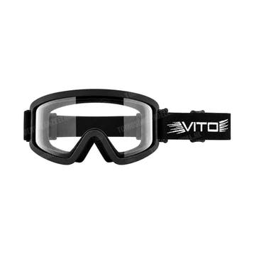Vito Crossbril Fury zwart transparant universeel, Ophalen of Verzenden, Nieuw, Vito
