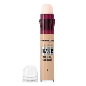 Maybelline - The Eraser Concealer - 00 Ivory, Ophalen of Verzenden, Nieuw, Gehele gezicht, Make-up