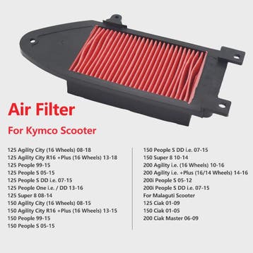 Motor Luchtfilter Vervanging voor Kymco Agility & People 125, Verzenden, Nieuw