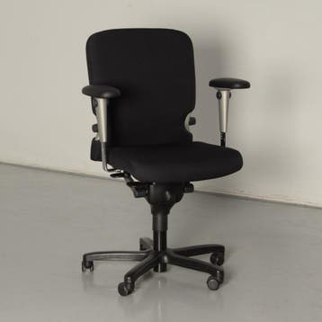 Haworth Comforto 77 bureaustoel, zwart, opnieuw gestoffeerd,, Ophalen of Verzenden, Nieuw in verpakking